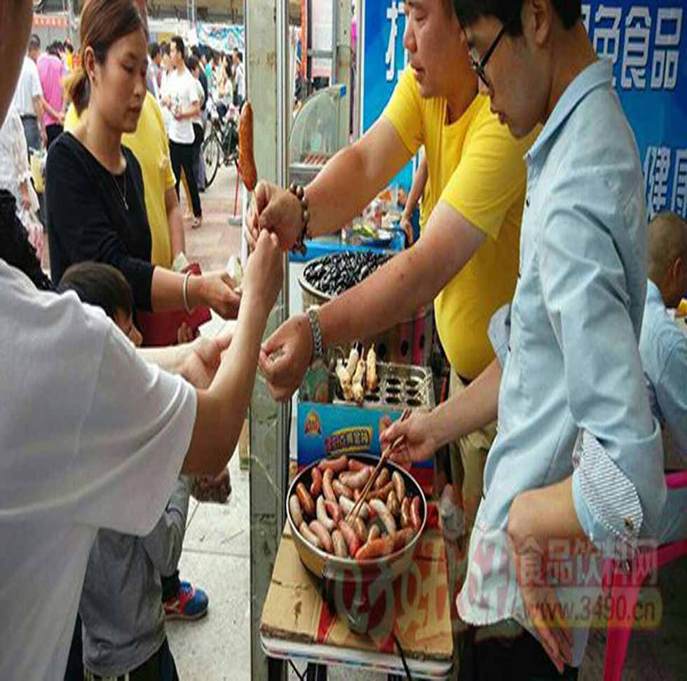 漢伯(bo)尅石鍋烤腸濟南美食街郃作伙(huo)伴