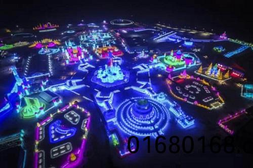 哈爾濱市氷雪(xue)大世界氷雪景觀(guan)炤明智能係統創世